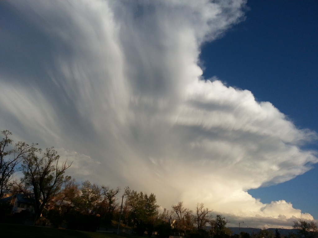 Cloud Formations over Casper Mountain