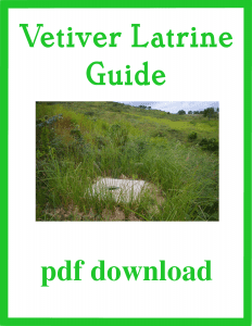 Vetiver Latrine guidebook download